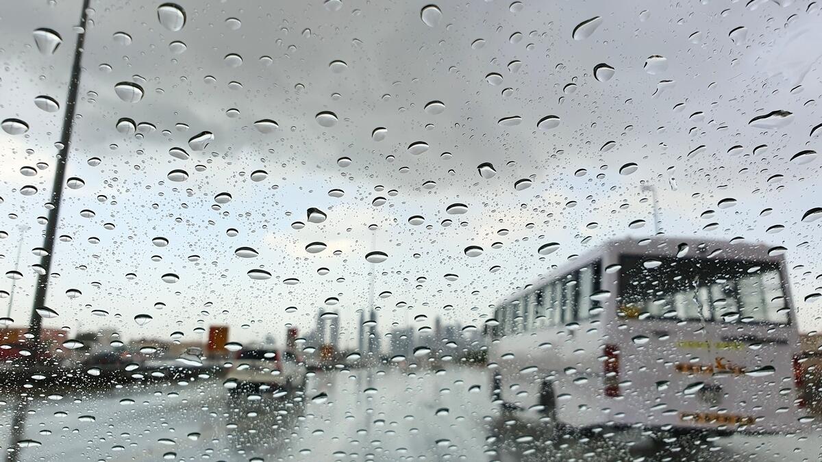 Rainy, cloudy, weather, UAE, week, forecast, 