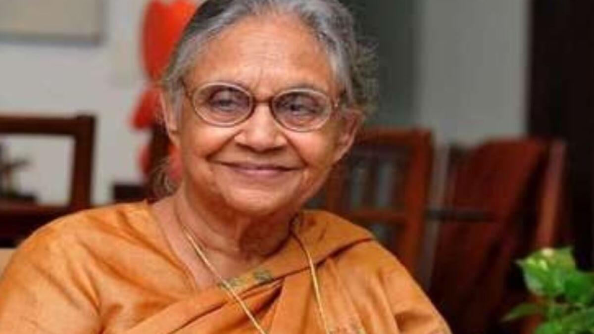 Former Delhi chief minister Sheila Dikshit passes away