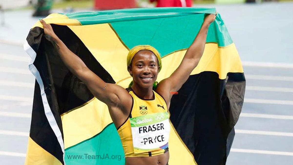 Shelly-Ann Fraser-Pryce sets her sights on Olympics. — Twitter