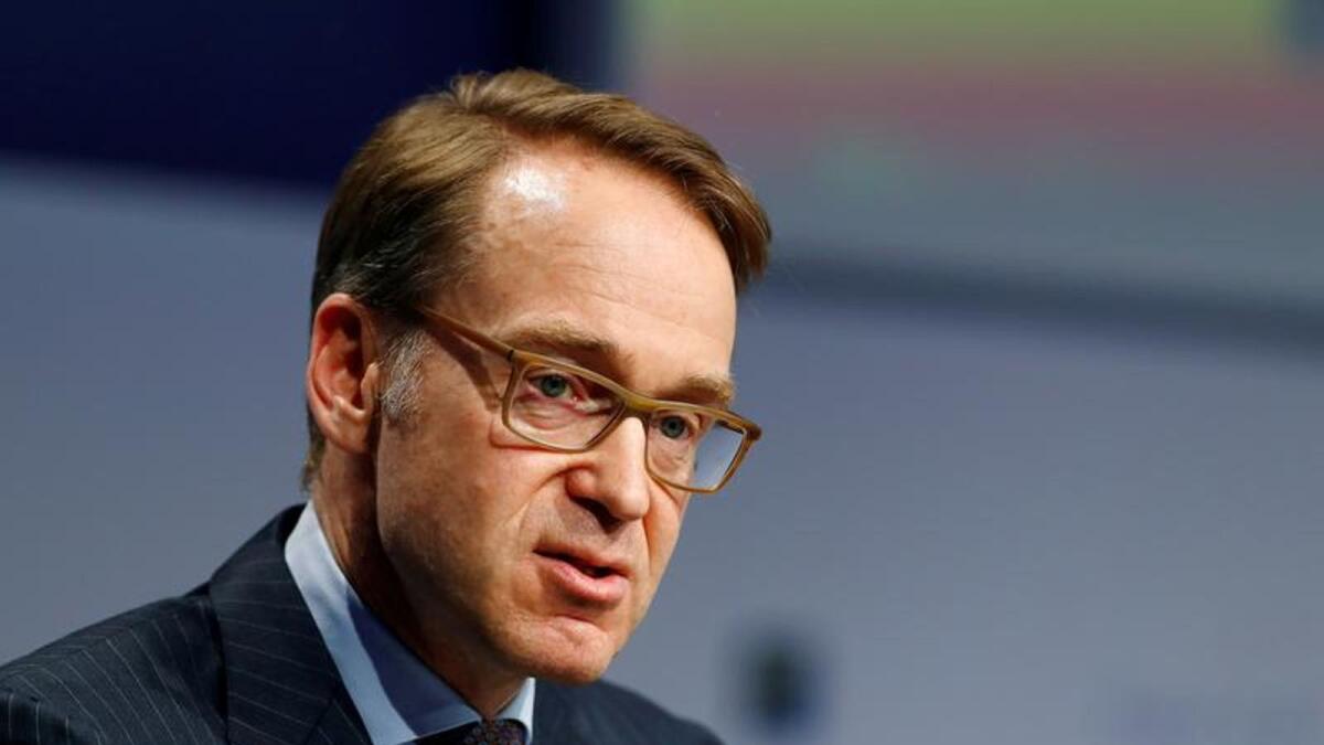 Bundesbank president Jens Weidmann has made clear he expects monetary policy to return to normal once inflation returns.