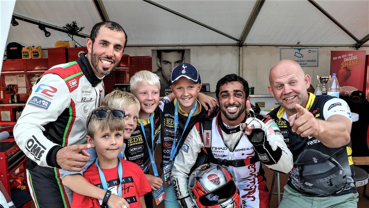 Race legend back after breaking neck sees more world titles on the way to Abu Dhabi