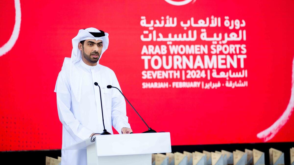 الشيخ خالد يهنئ بنجاح البطولة العربية الرياضية للسيدات – خبر