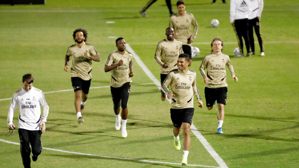 Real Madrid gear up to take on Atletico in Super Cup final in Saudi Arabia