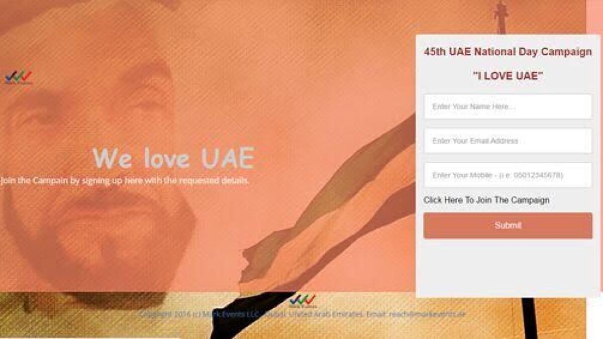 Express your gratitude with I Love UAE campaign
