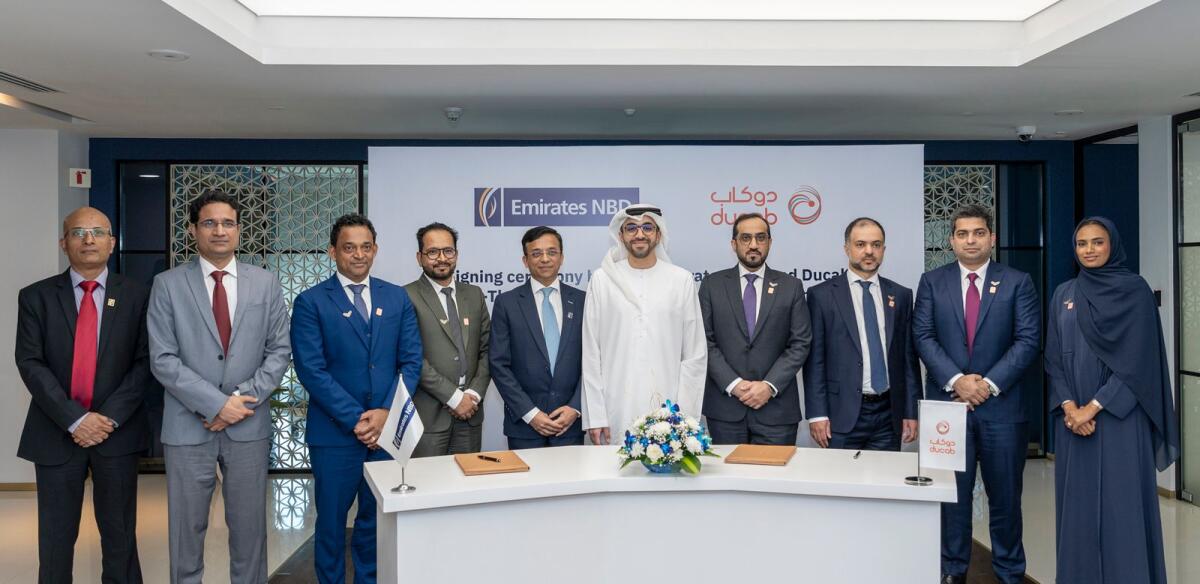 Ducab and Emirates NBD have maintained a strong partnership for more than 20 years, which has played an instrumental role in both parties’ growth and expansion in various export markets, in line with the UAE’s strategic directives.