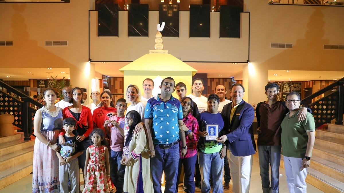 Anantara The Palm Dubai Resort hosted some children of determination and their families for a lavish Iftar meal