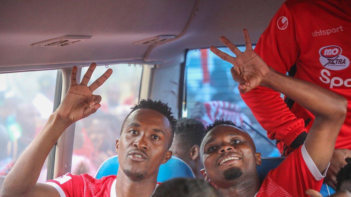 Simba Sports Club on Sunday were crowned Tanzanian league champions for the third straight season