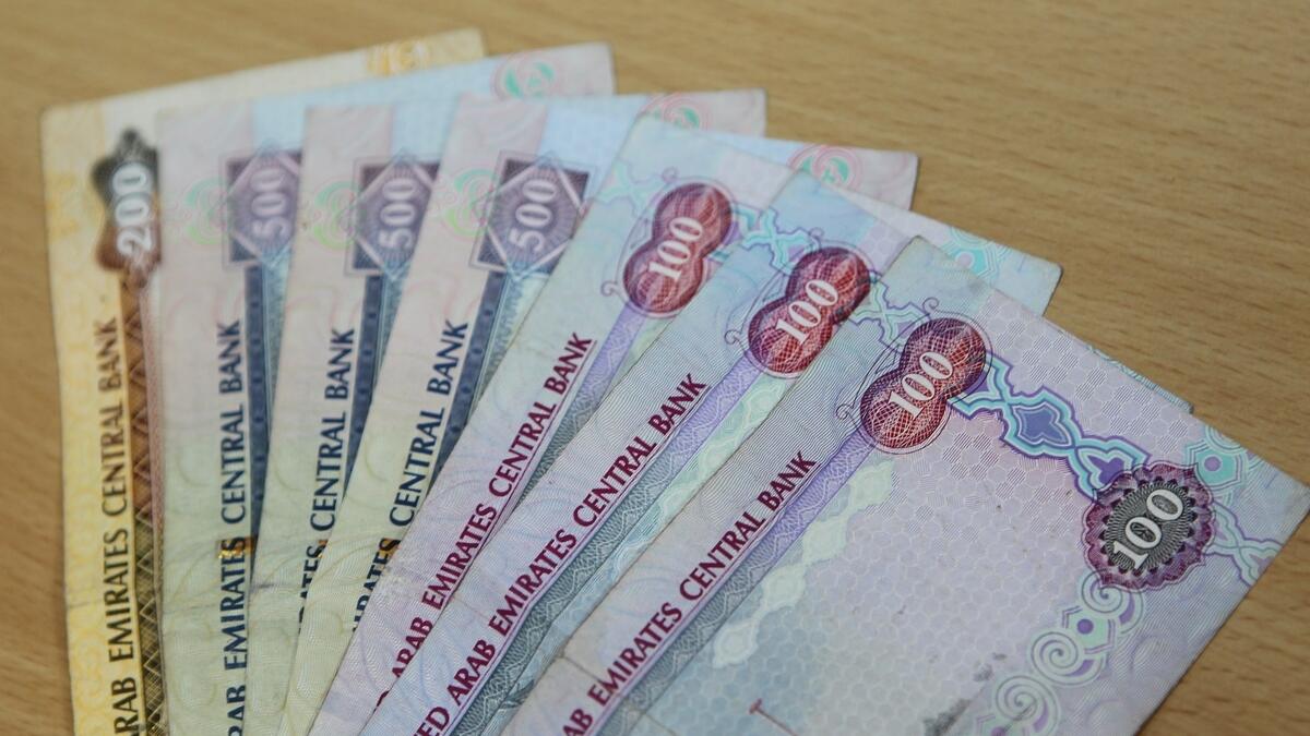 Currency in circulation outside UAE-based banks amounts to Dh67.5 billion