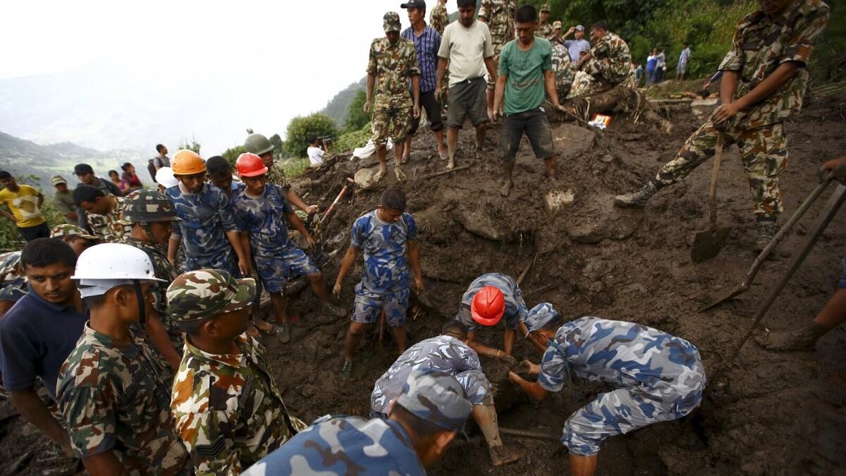 Landslides kill 30 in Nepal