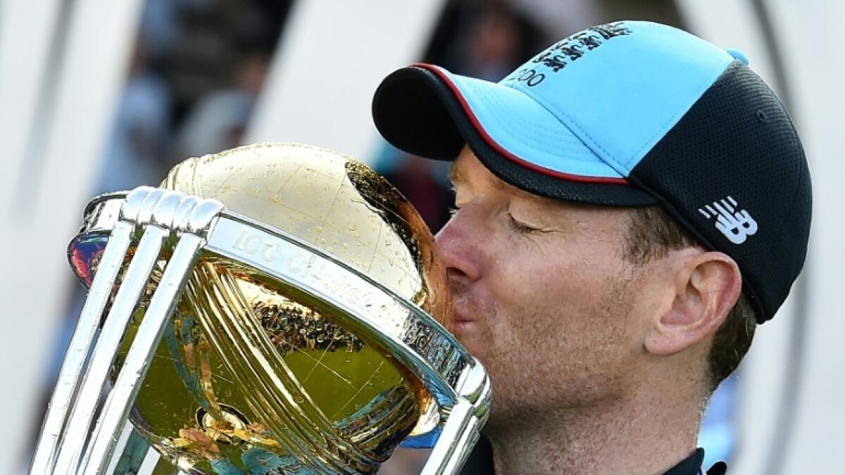England's World Cup winning captain Eoin Morgan said he was 'open to absolutely everything' to help in response the coronavirus crisis. - AFP file