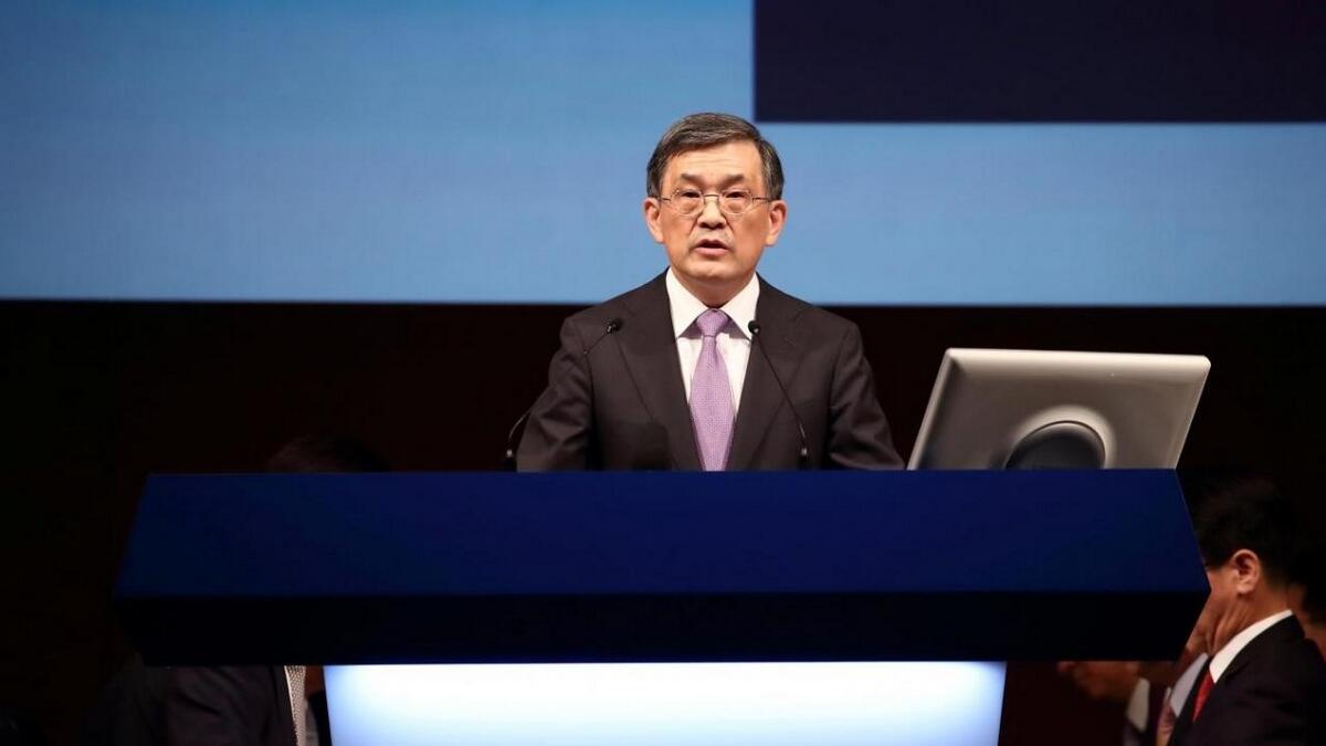 Chairman of Samsungs board of directors to resign next year