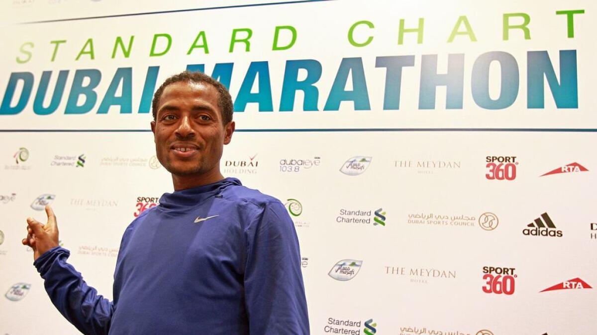 Bekele eyes world record in Dubai Marathon 