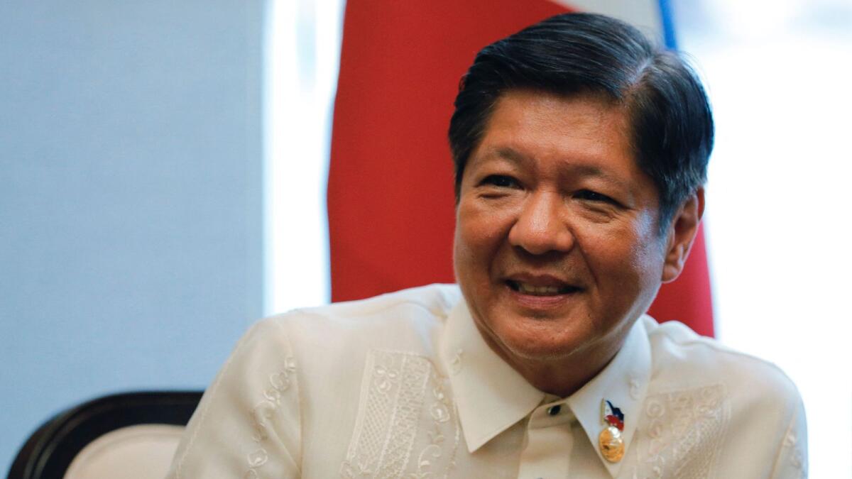 Philippine President Ferdinand 'Bongbong' Marcos Jr. — Reuters file