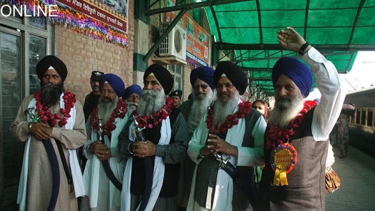 Sikhs visiting Pakistan for Guru Nanaks birthday