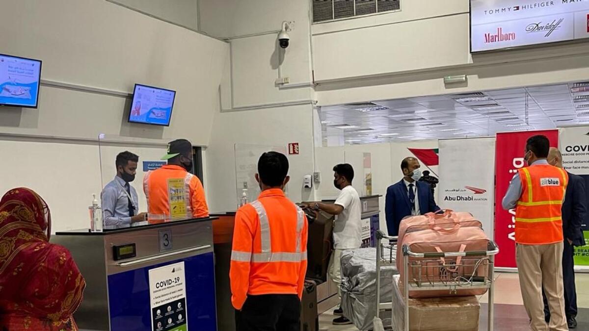 The airline's first flight from the provincial capital of Pakistan's Punjab province arrived on Sunday night and returned to the historical city early Monday with full load capacity.