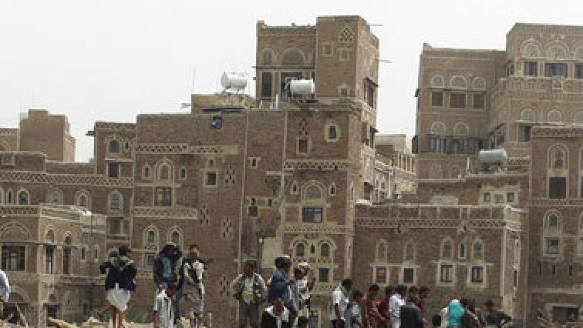 ‘Jewel’ of Islamic culture blasted; Saudi denies targeting Sanaa’s heritage site