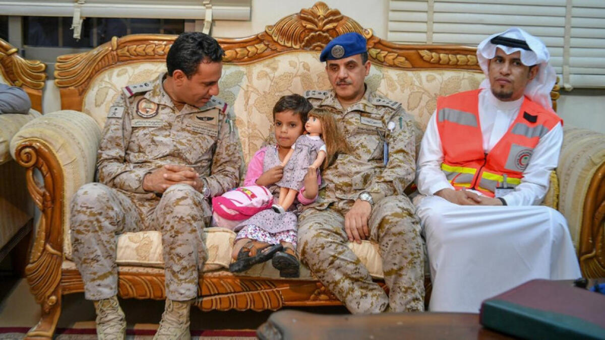 Coalition Forces save Yemeni child used by Houthi as human shield