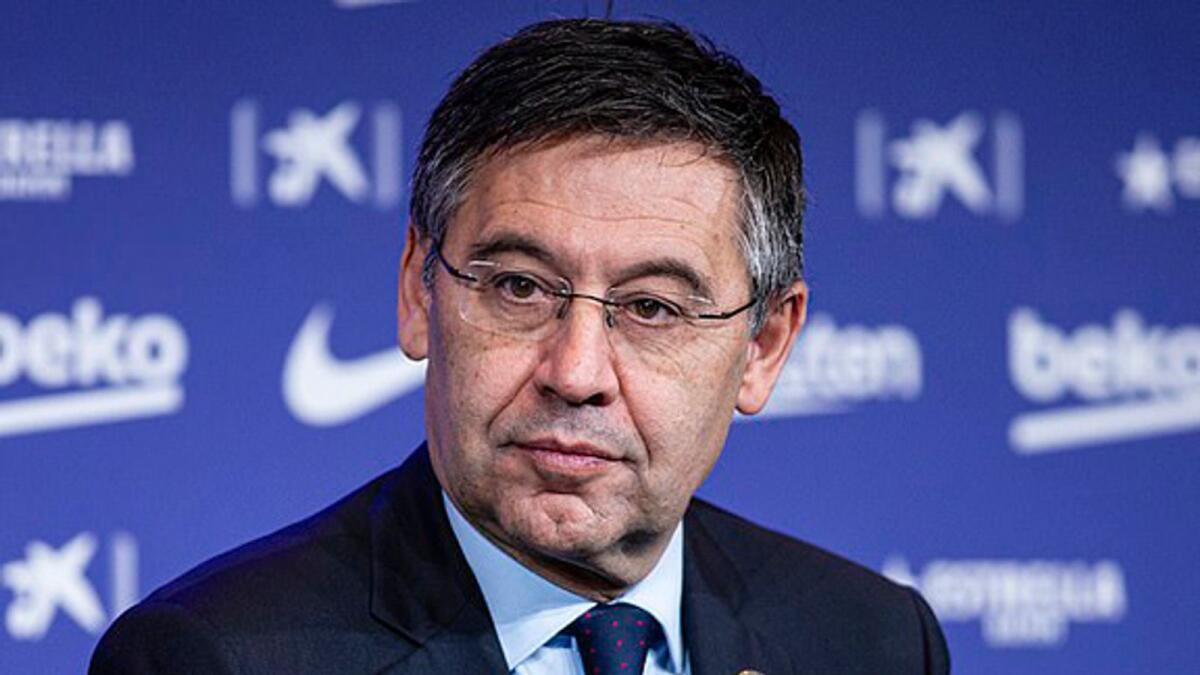 Josep Maria Bartomeu, Barcelona president, has submitted his resignation from the club