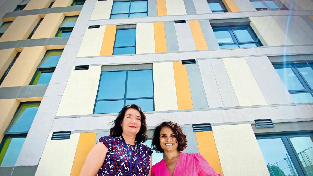 Barbara Lubaczewska, Head of School, Dubai Scholars Private School, with Aparna Verma, CEO of SIG