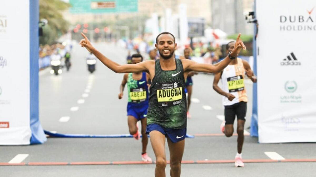 Adugna, Degefa triumph at Dubai Marathon