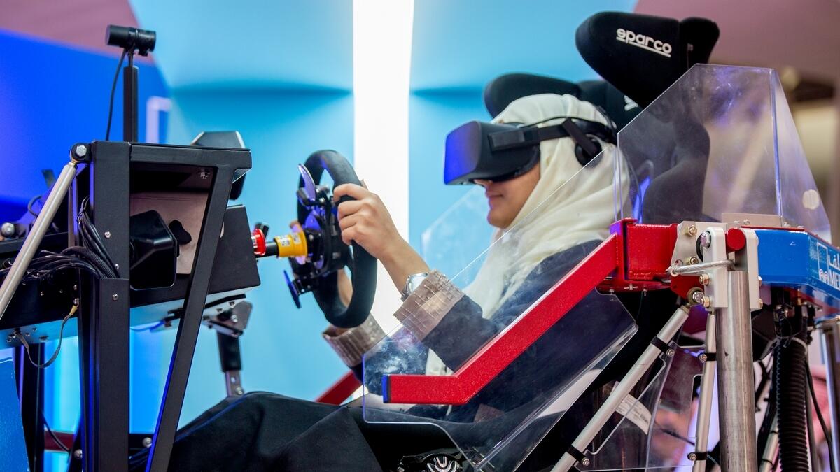 Saudi women gear up to hit the road, test simulators