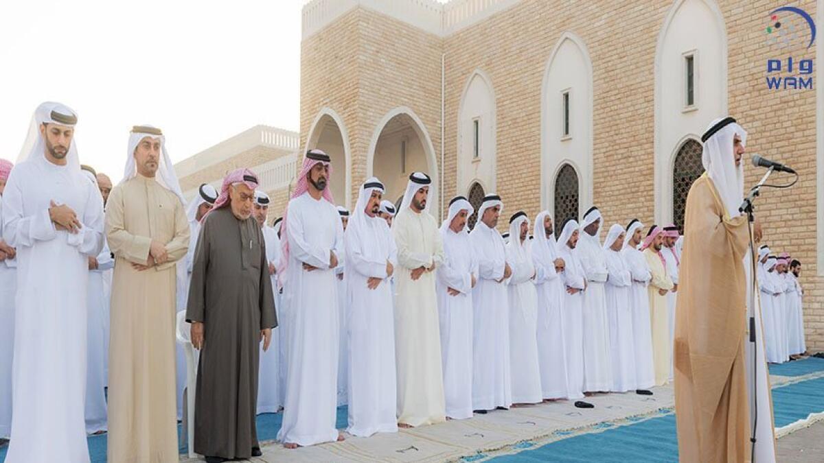 UAE leaders lead prayers for rain across the nation