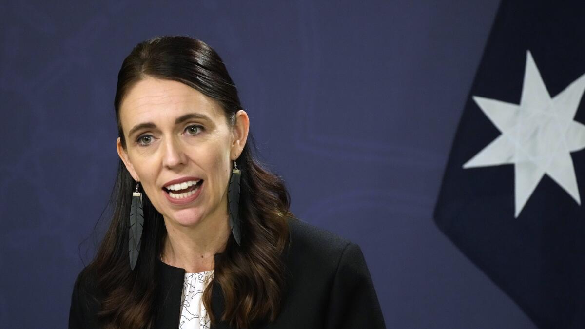 'I was a participant in Shakespeare in Schools. I thought it was a great programme', says New Zealand's Prime Minister Jacinda Ardern. — AP
