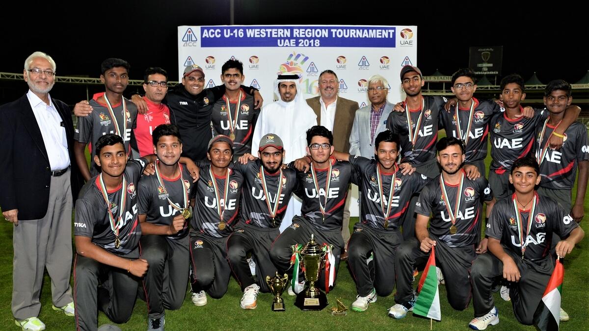 Dominant UAE emerge champions of ACC U-16