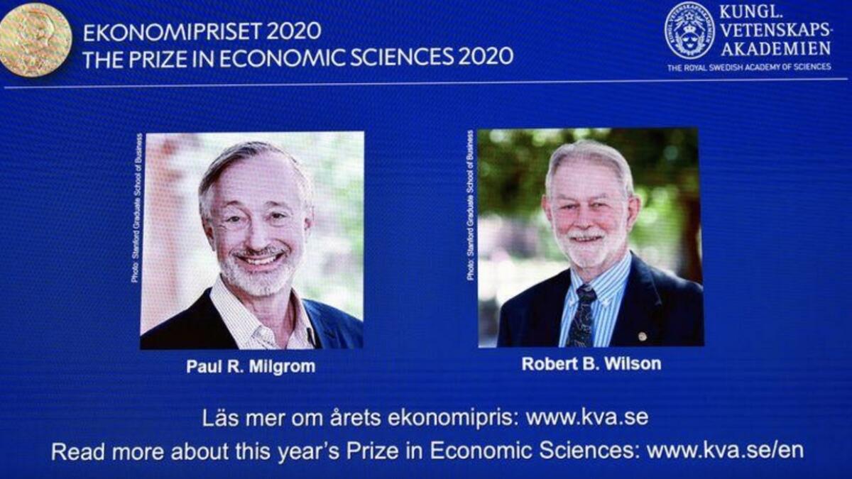 2020 Nobel Economics, Paul Milgrom, Robert Wilson, US auction theory,  pioneers, Nobel economics prize, Stanford University economists, 