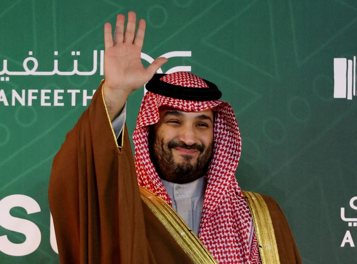 Saudi crown prince Mohammed bin Salman. — Reuters file