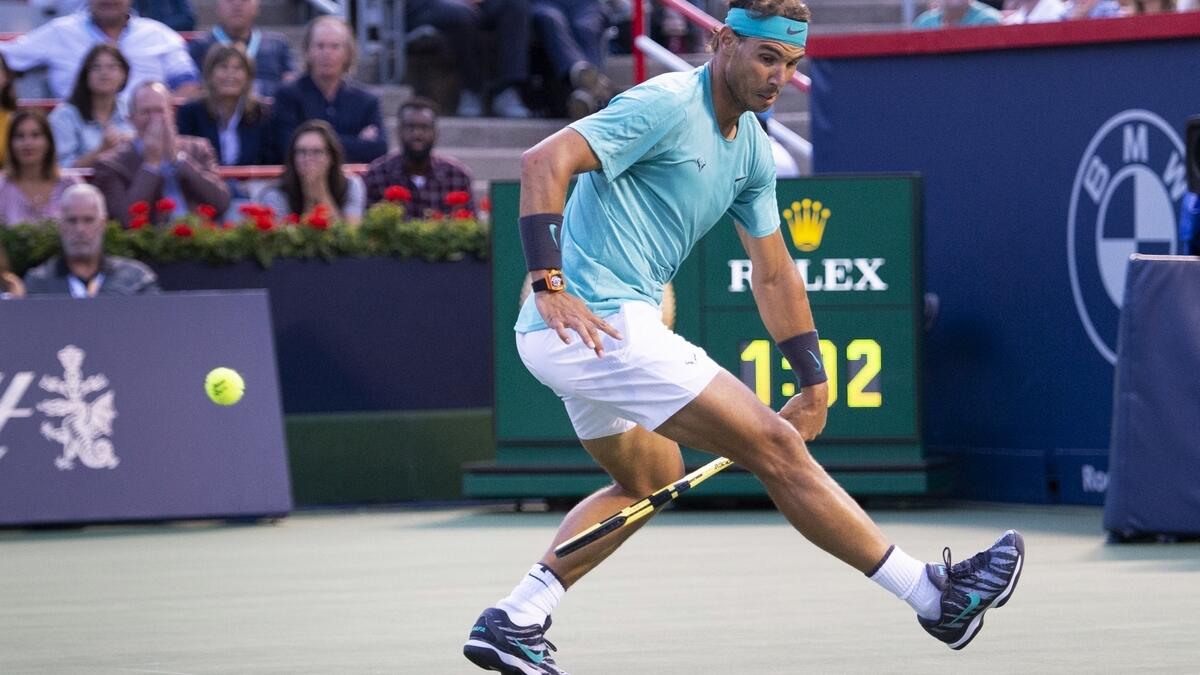 Nadal rallies to beat Fognini in Montreal