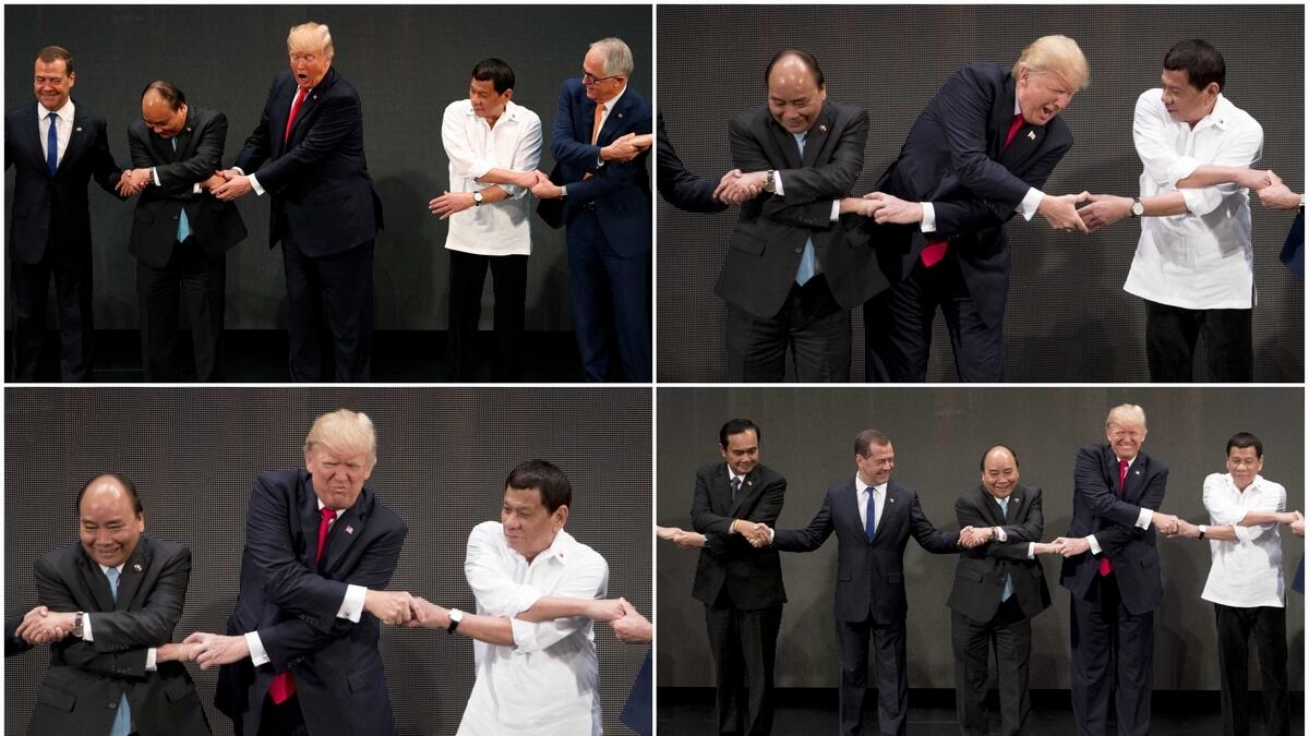 Asean summit:  Trump thanks Duterte for his hospitality