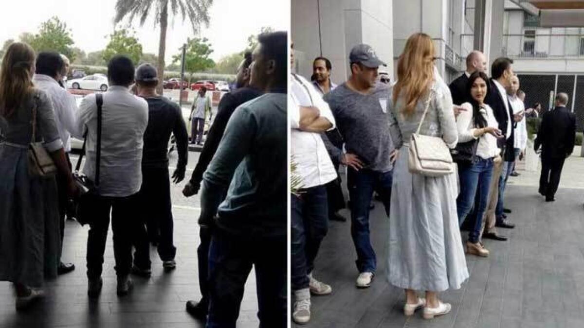 SPOTTED! Salman Khan in Dubai with Lulia Vantur