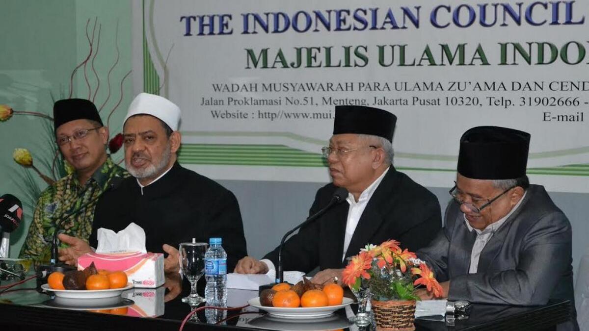 Indonesian President welcomes Muslim scholars 