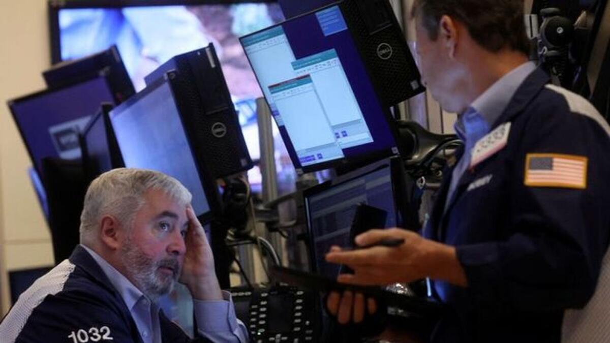 Traders at the News York Stock Exchange. The S&amp;P 500’s consumer discretionary sector has fallen nearly 33 per cent for the year to date compared with a nearly 17 per cent fall for the broader index. - File photo