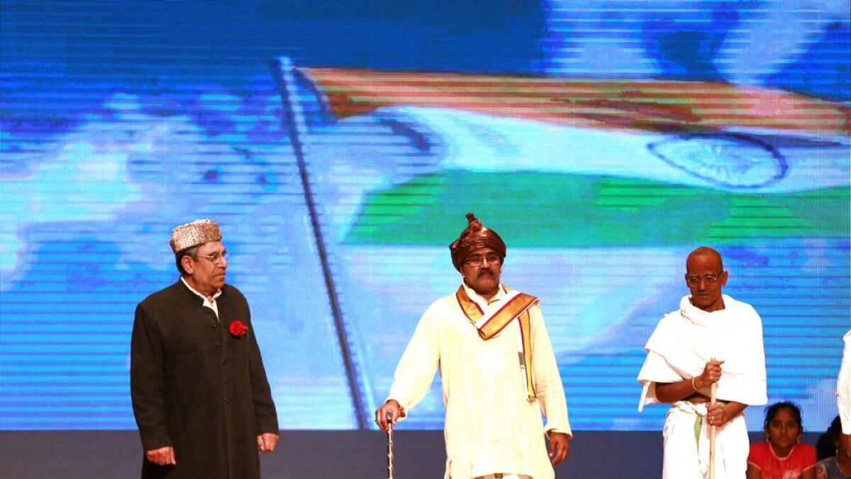 PICS: Cultural events in UAE capture Indian freedom struggle  