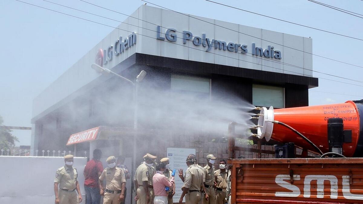 Investigation, gas leak, LG Polymers, southern India, finds, company, negligent, 12, killed
