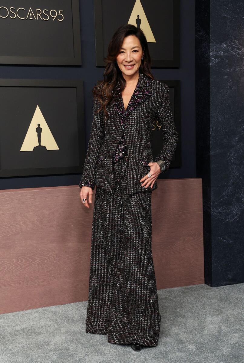 Michelle Yeoh is nominated for Best Actress in a Leading Role