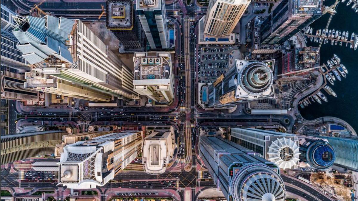 This unique photo of Dubai just won an international award