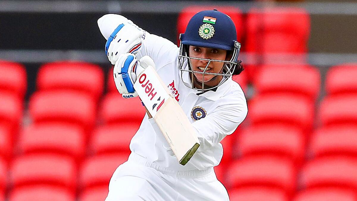 India’s Smriti Mandhana, who scored 127, was named player of the match. — ANI