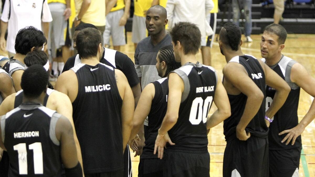 The initiative was part of the DMCC Kobe Bryant Health and Fitness Weekend.