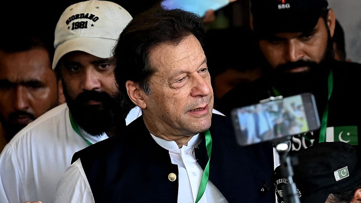 Imran Khan. Photo: AFP file