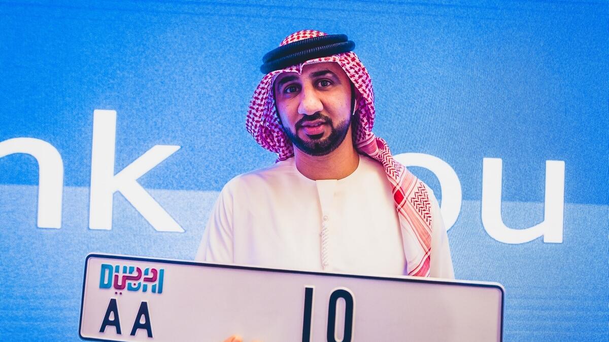 Emirati owner of 5,000 special number plates buys one more for Dh3.1m at Dubai auction