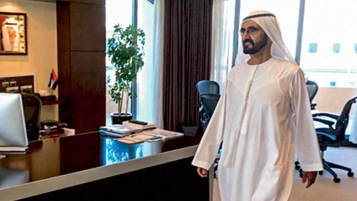 Shaikh Mohammed takes government officers by surprise