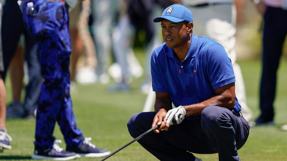 Tiger Woods is recovering from back surgery. — AP