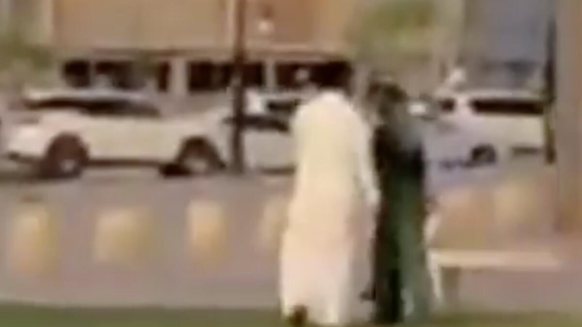 Saudi man arrested after slapping worker across the face in viral video  