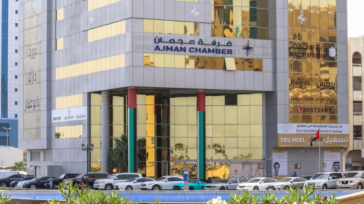 Ajman Chamber seeks to provide an attractive business environment to achieve its strategic objectives. — Supplied photo