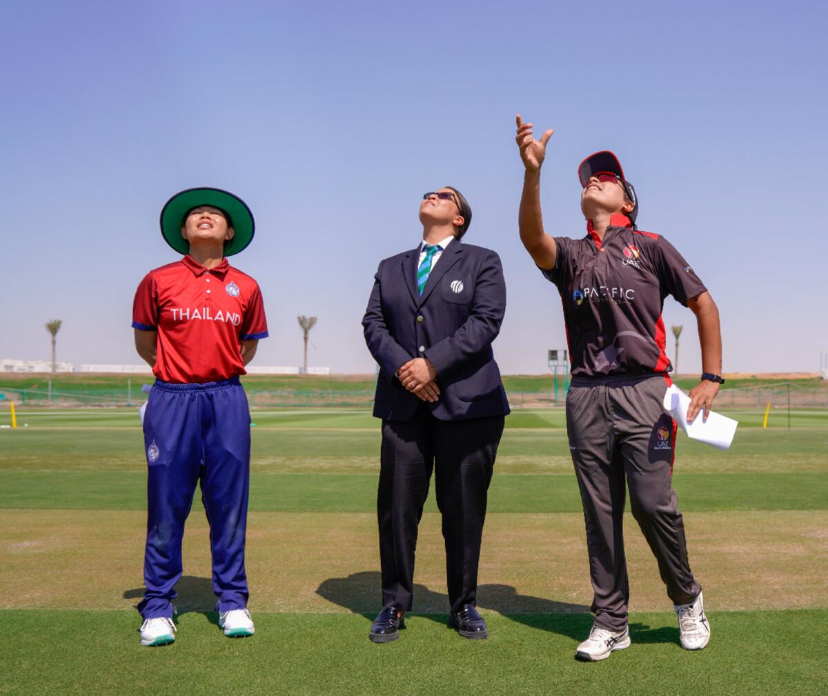 The UAE failed to capitalise on the opportunity after skipper Chaya Mughal won the toss. (UAE Cricket Twitter)