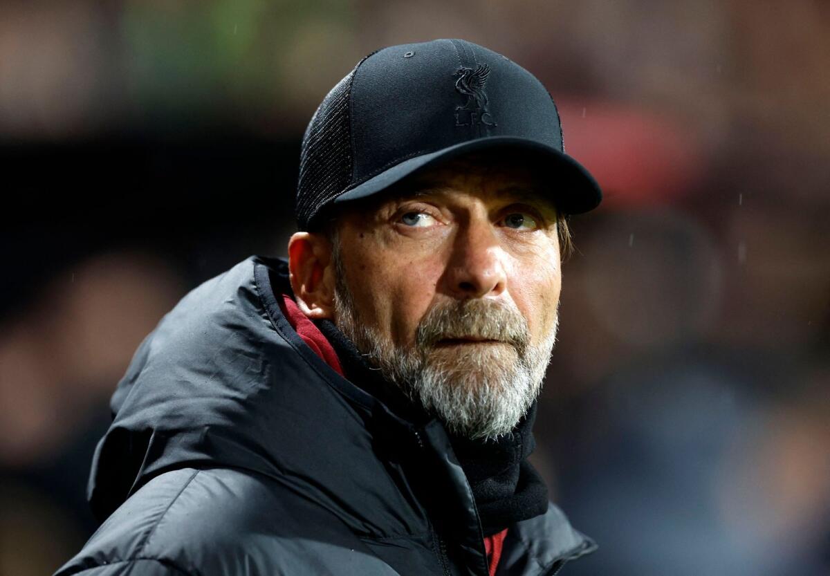 Liverpool manager Juergen Klopp. - Reuters File