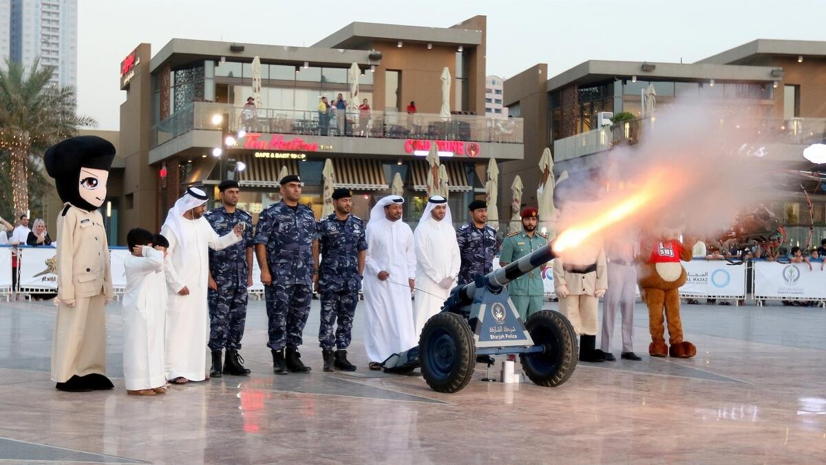 10 Ramadan cannons placed around Sharjah